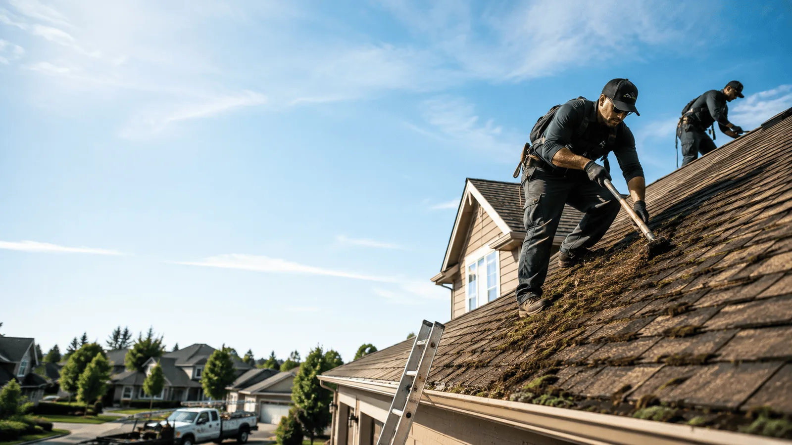 Roof Moss Removal in Loco, OK near me